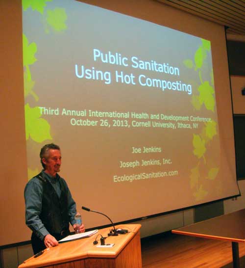 Joe Jenkins speaking at Cornell, October 26, 2013